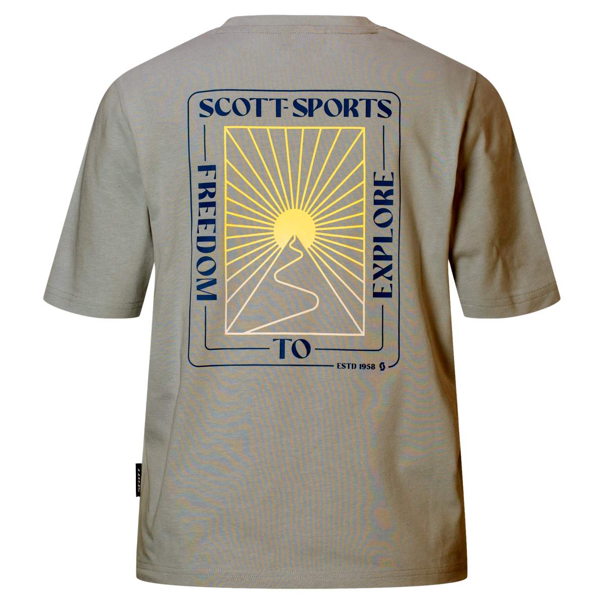 Scott Graphic Damen Freizeit Shirt kurzarm mist blau 2027