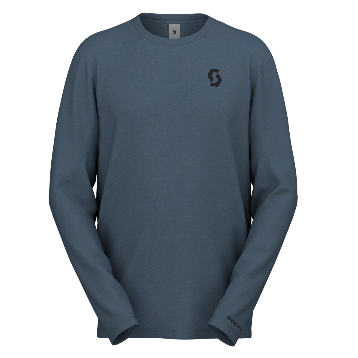 Scott Defined DRI Wool Outdoor / Sport Shirt langarm crag blau 2027