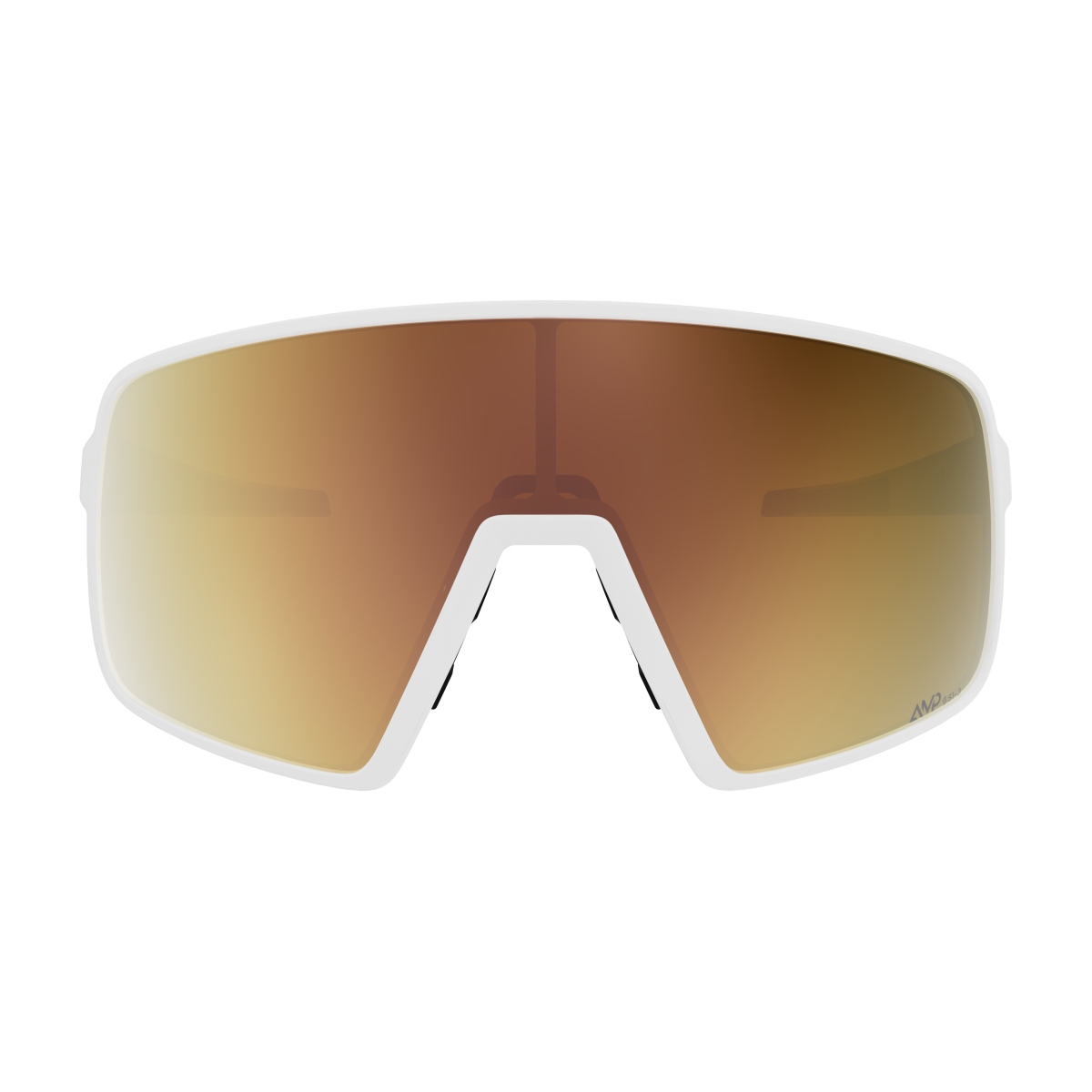 Scott Torica LS AMP Wechselscheiben Fahrradbrille weiß/goldfarben chrome