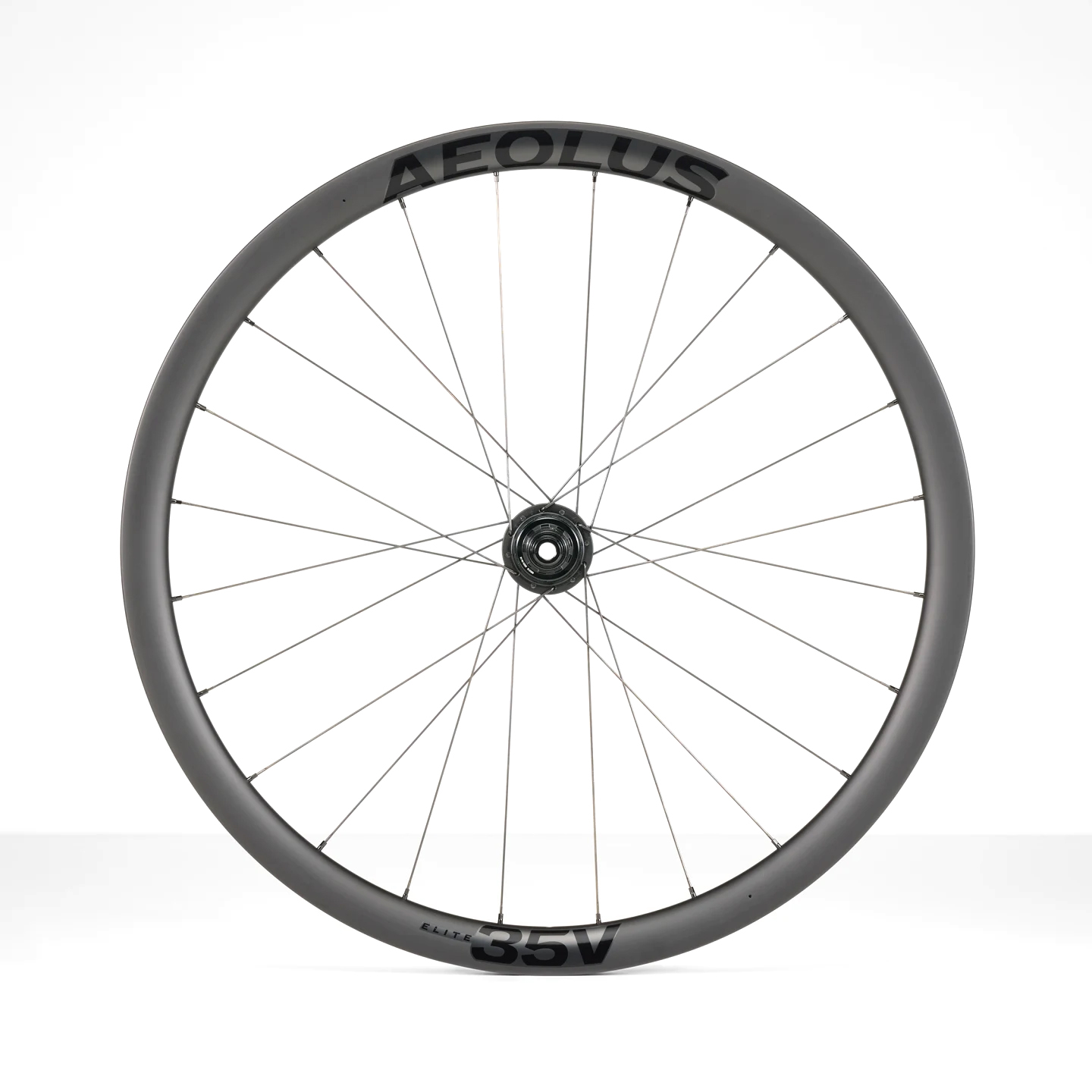 Bontrager Aeolus Elite 35V Disc TLR 12T Carbon Rennrad Hinterrad schwarz
