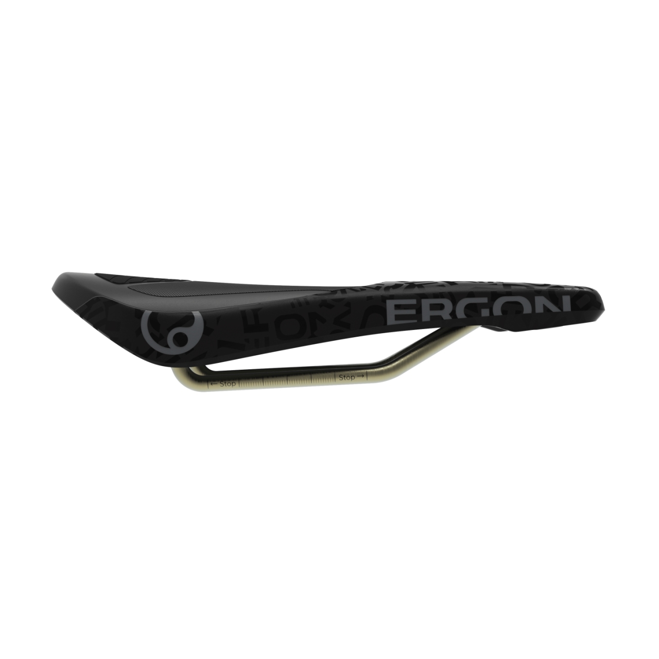 Ergon SM Downhill Pro Titanium Team Fahrrad Sattel schwarz