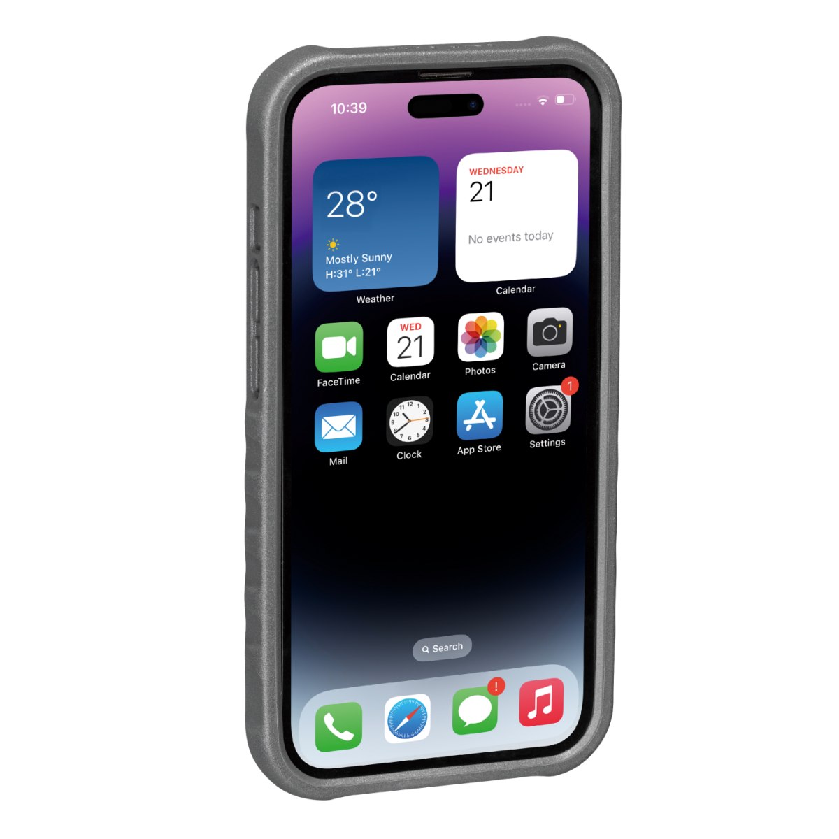 Topeak RideCase Handyhülle für iPhone 14 Pro mit Halter schwarz