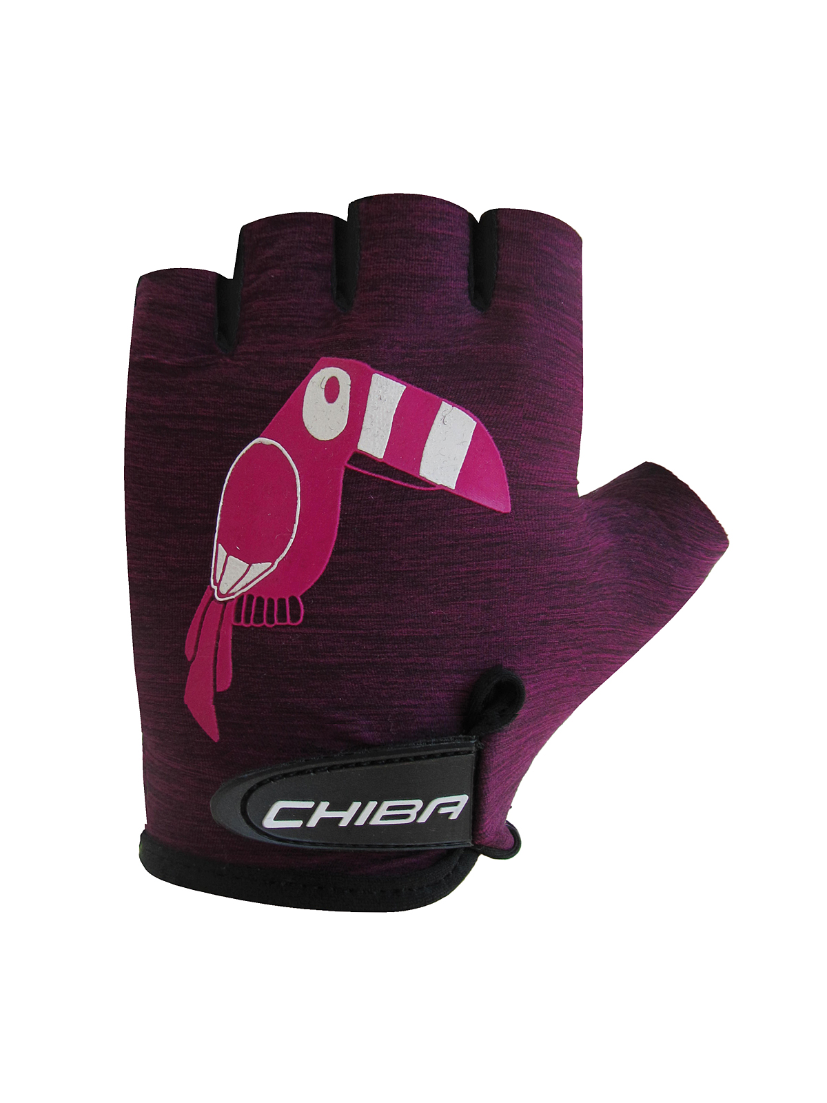 Chiba Cool Kids Kinder Fahrrad Handschuhe kurz lila 2027