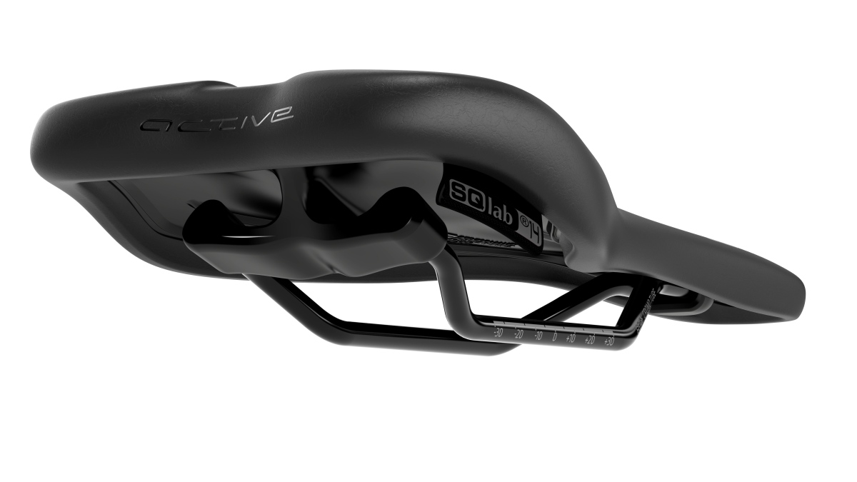 SQlab 610 Ergolux active 2.1 Unisex MTB / Tour / Travel E-Bike Fahrrad Sattel schwarz