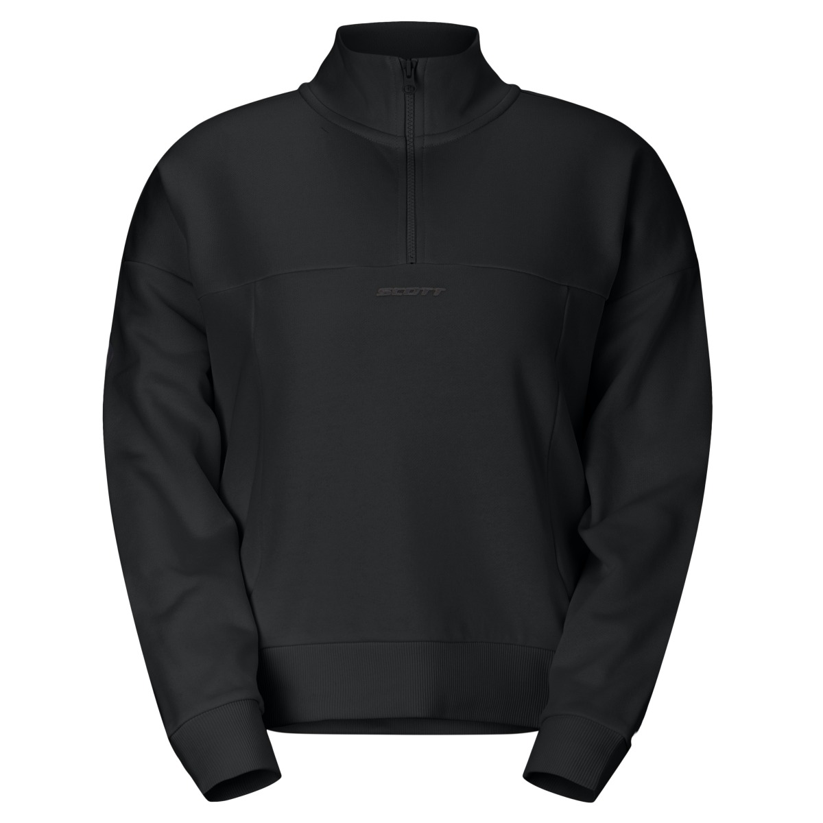 Scott Halfzip Damen Freizeit Pullover schwarz 2026