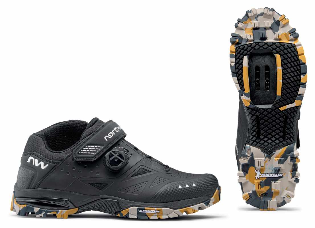 Northwave Enduro Mid 2 MTB / Trekking Fahrrad Schuhe schwarz 2024