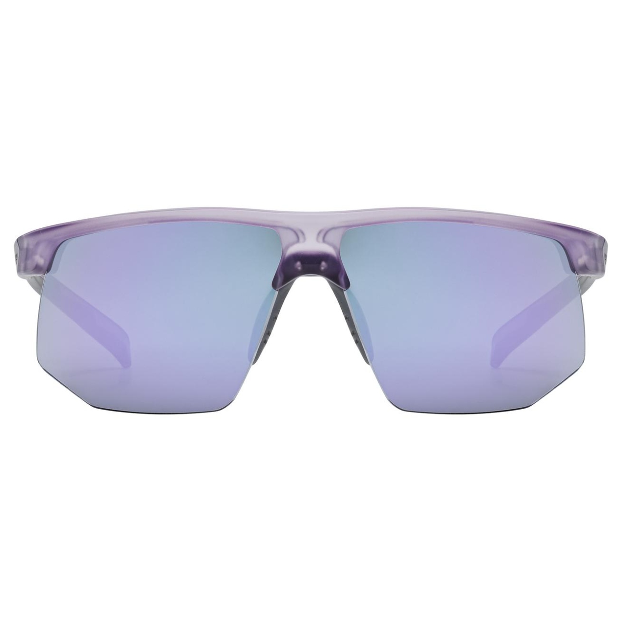 uvex Aerios Laufbrille matt lila / mirror lila