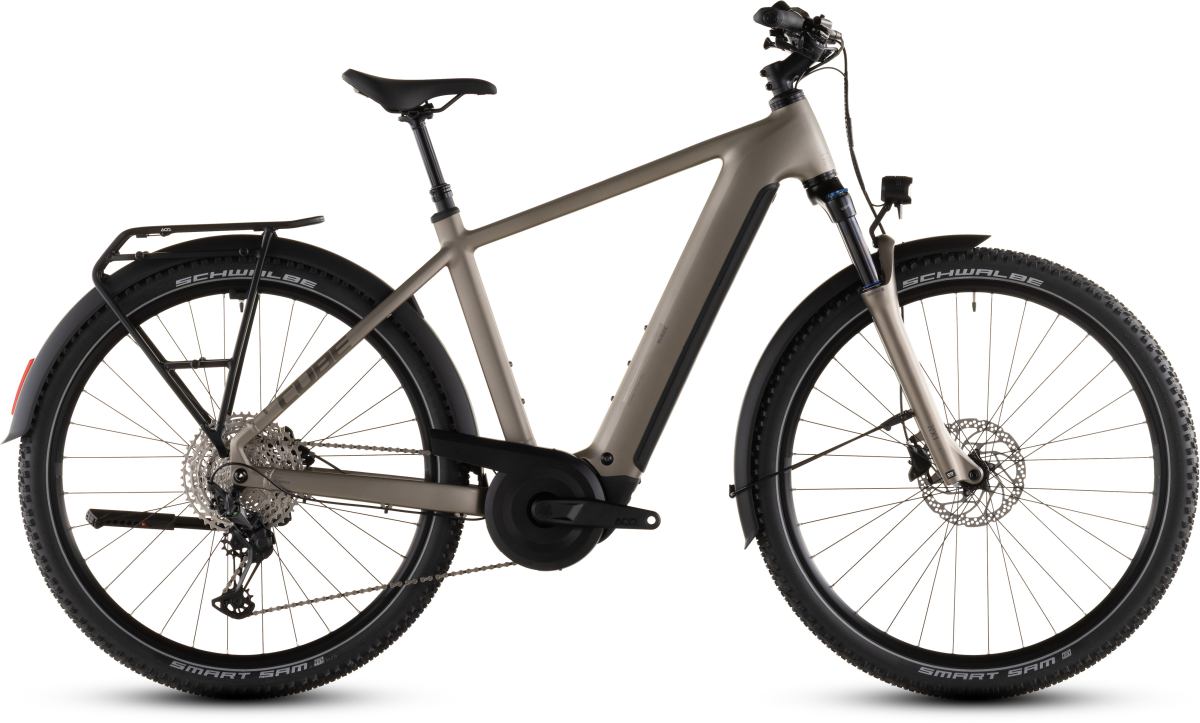 Cube Nuride Hybrid Pro 800 28'' E-Bike Trekking Pedelec flashstone/chrome 2026