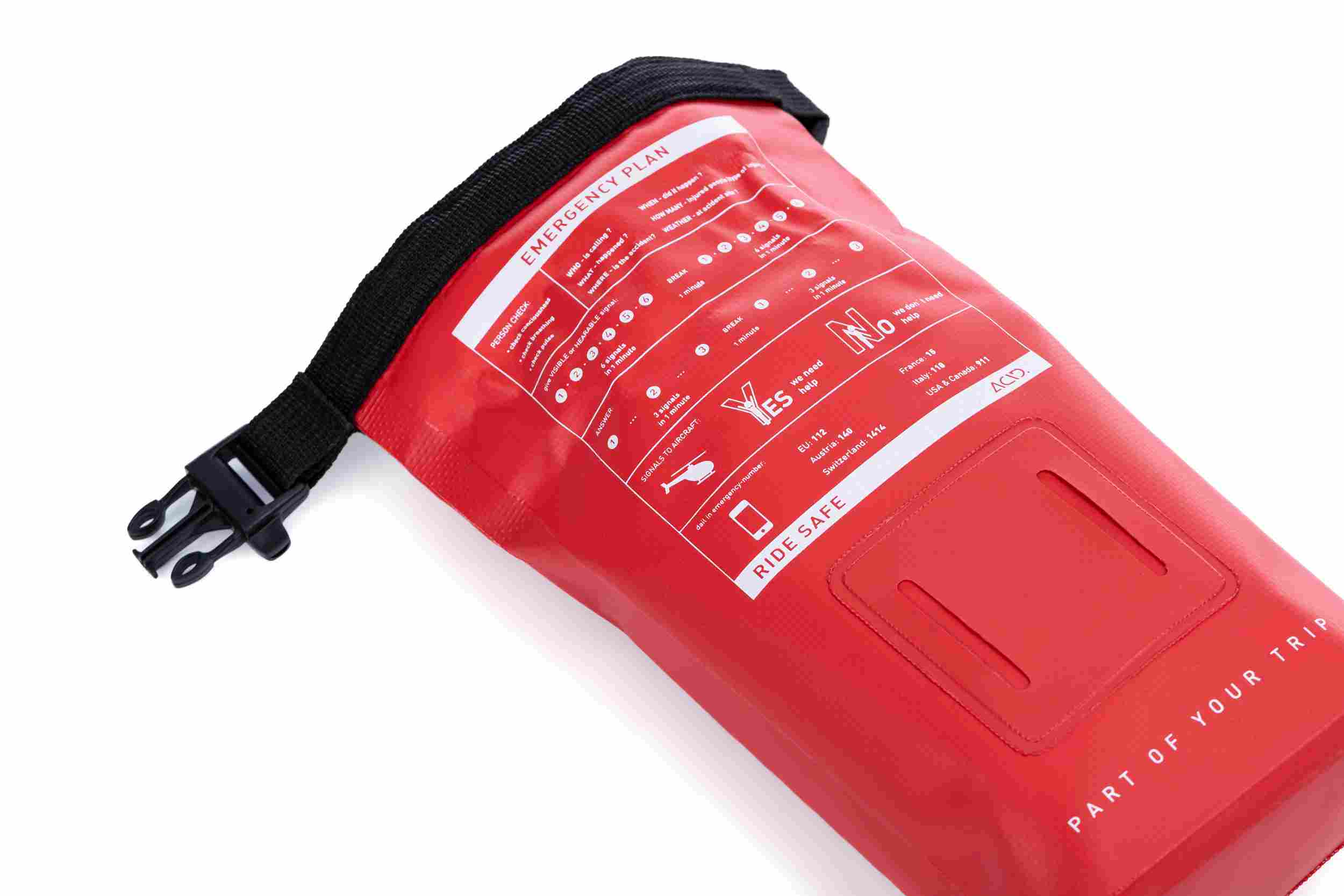 Acid Pro 1.5 Erste Hilfe Set Notfalltasche wasserdicht rot