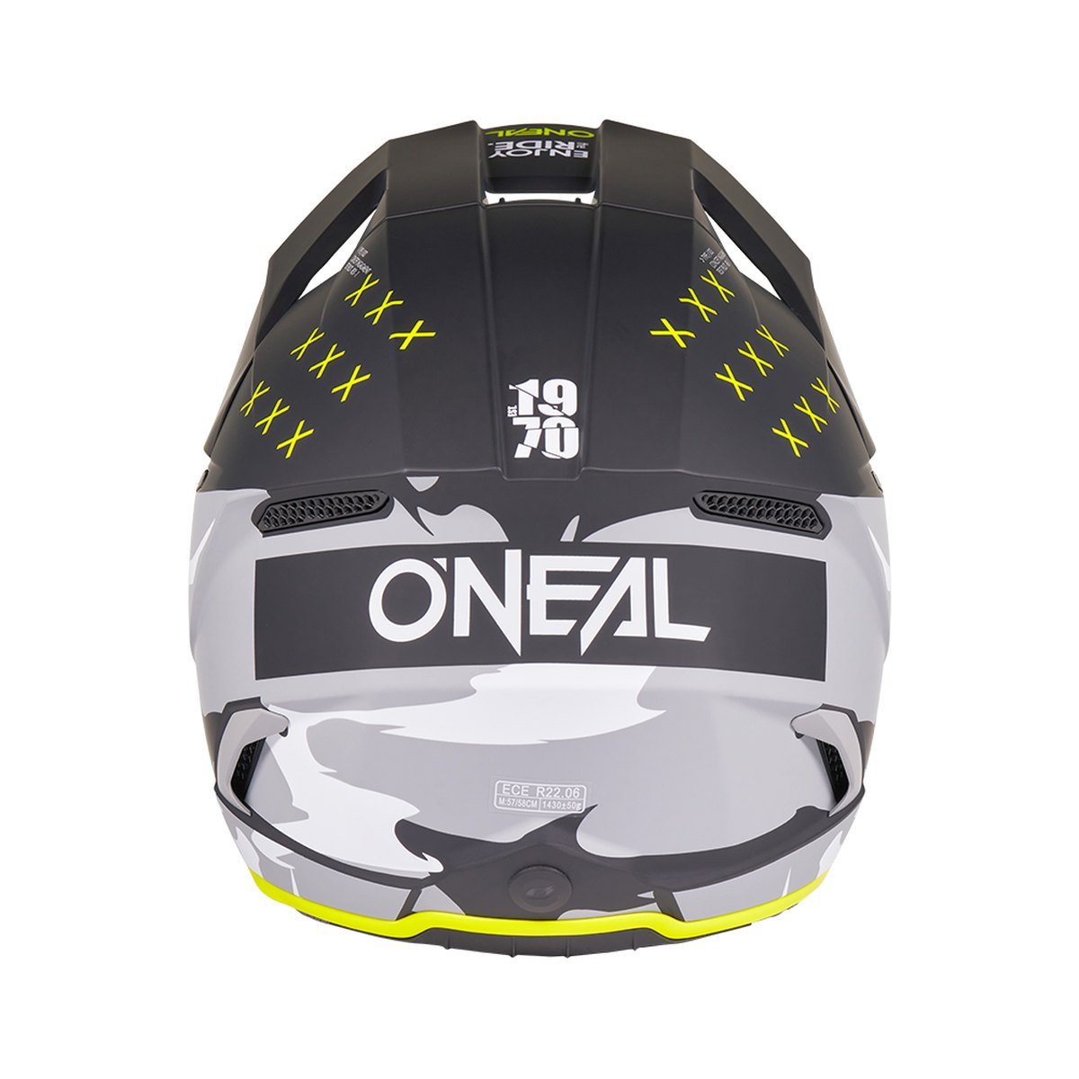 O'Neal 3SRS Heat Motocross Enduro MTB Helm schwarz/grau 2027