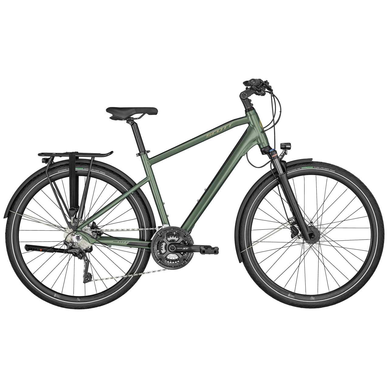 Scott Sub Sport 10 Trekking Fahrrad grün 2024