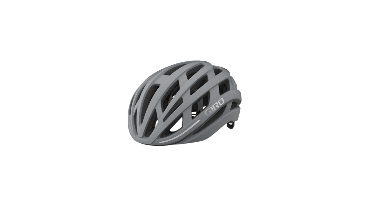 Giro Helios Spherical Rennrad Fahrrad Helm matt sharkskin grau 2025