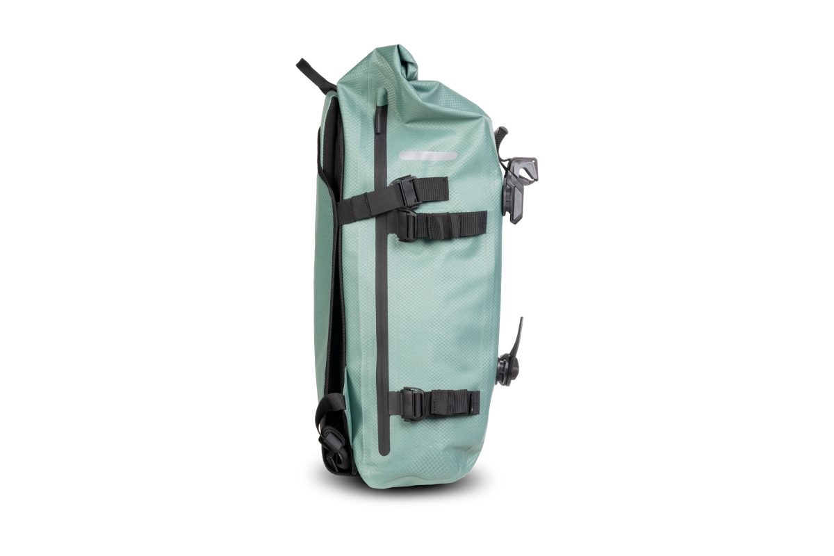 Acid Flip Pro 25 Smlink 2.0 Fahrrad Seitentasche & Rucksack grün