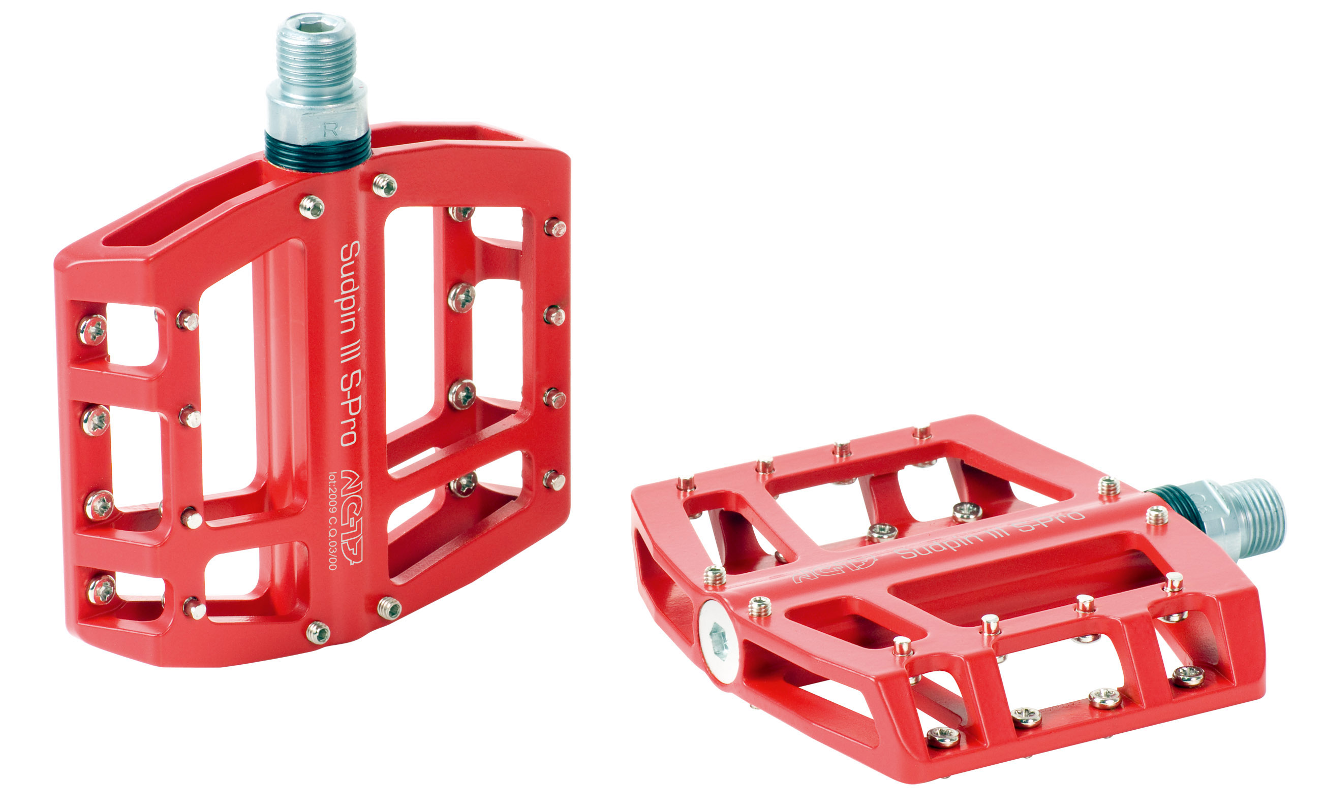 NC-17 Sudpin III CNC Fahrrad Pedal rot
