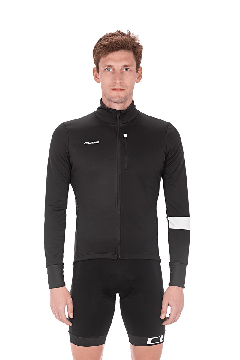 Cube Blackline Softshell Fahrrad Windjacke schwarz 2027