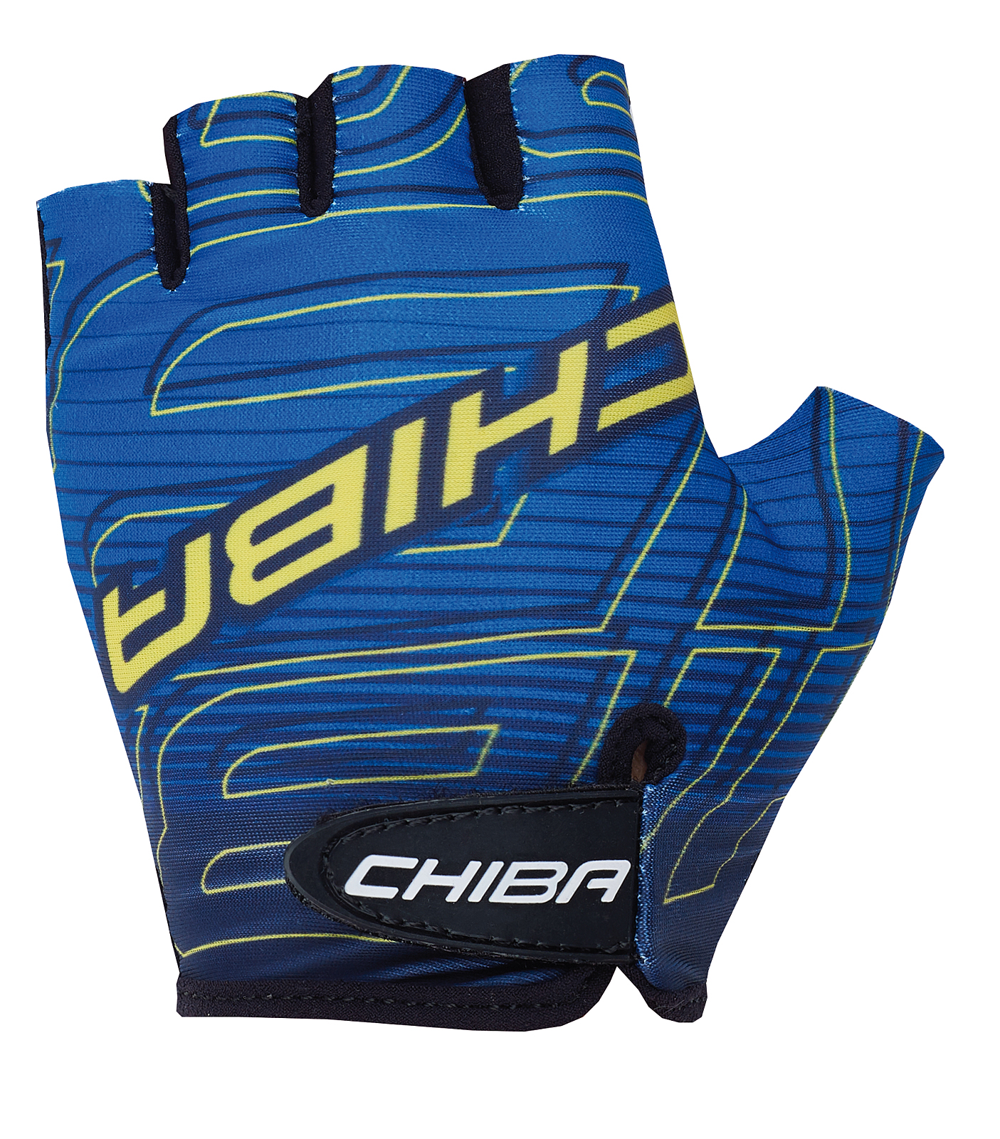 Chiba Kids Kinder Fahrrad Handschuhe kurz blau 2027