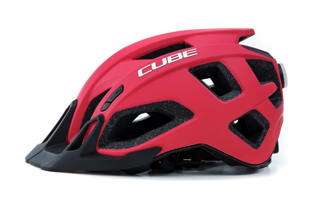 Cube Quest MTB Fahrrad Helm matt coral rot 2027