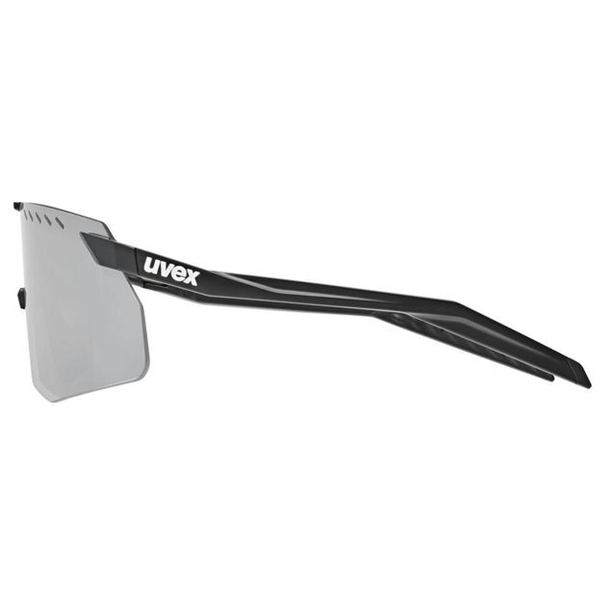uvex Pace Stage S Fahrrad / Sport Brille matt schwarz/mirror silberfarben 2027