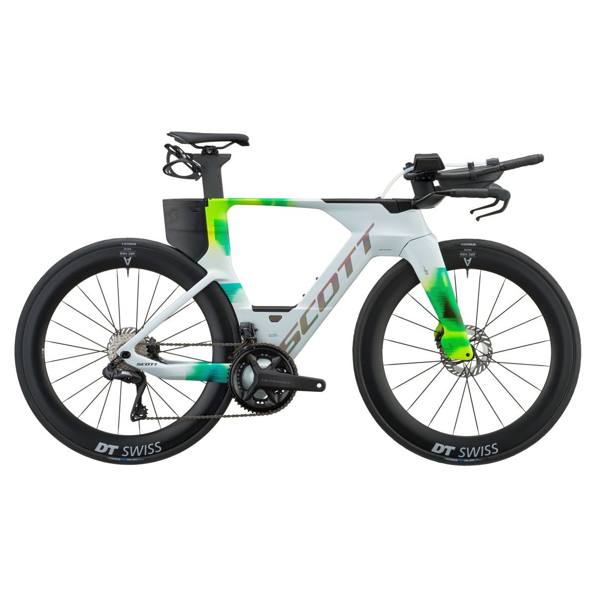 Scott Plasma RC Pro Carbon Triathlon / Zeitfahrrad cumulus weiß/viper grün 2027