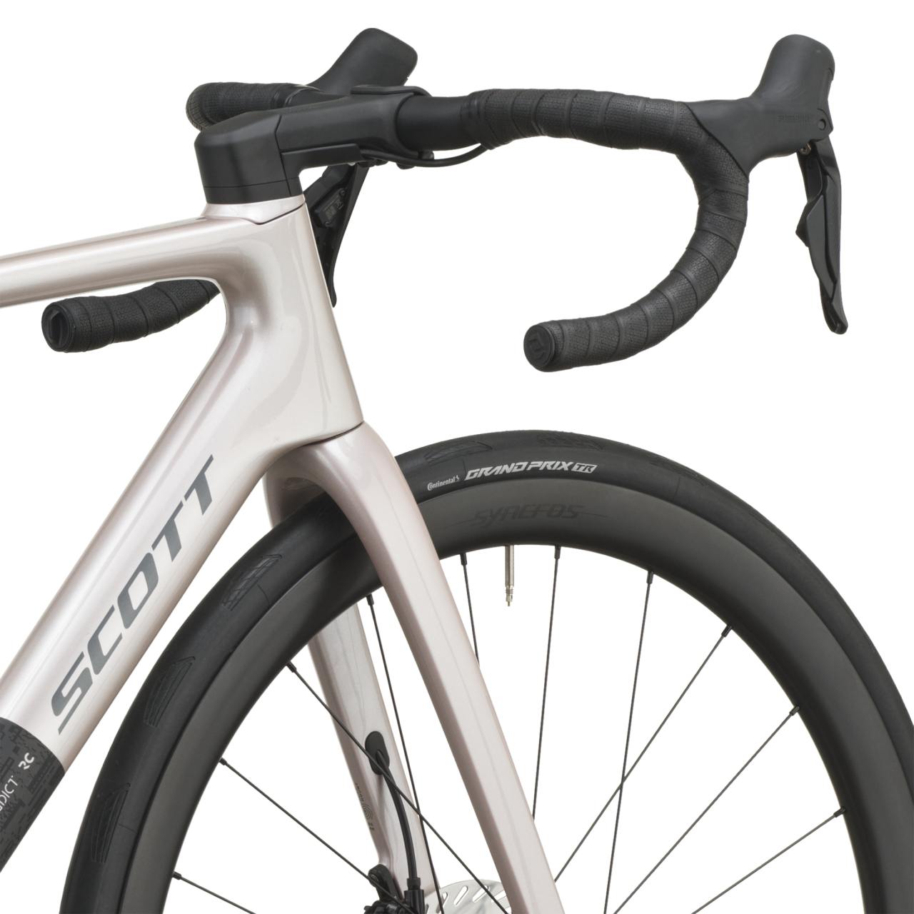Scott Addict RC 30 Carbon Rennrad champagne pink/carbon schwarz 2027