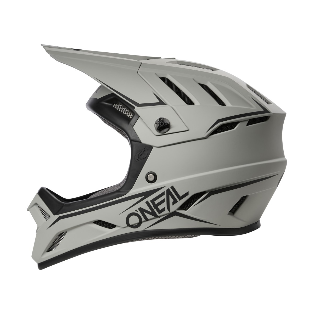 O'Neal Backflip Solid DH Fahrrad Helm grau 2026 Oneal