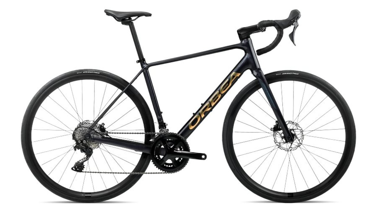 Orbea Avant H40 Rennrad diamond black/titan gold 2027