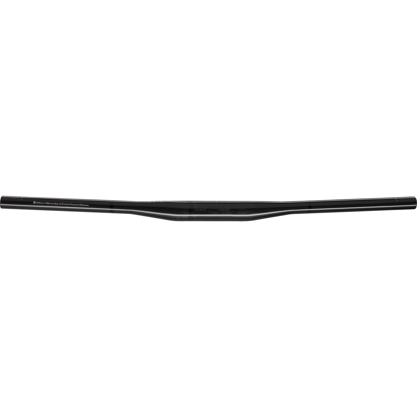 Bontrager Kovee Pro Carbon MTB Fahrrad Lenker 35 mm x 720 mm x 5 mm schwarz