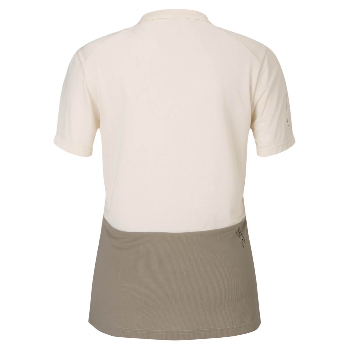 Scott Vertic Zip Damen Fahrradtrikot kurzarm weiß/beige 2026