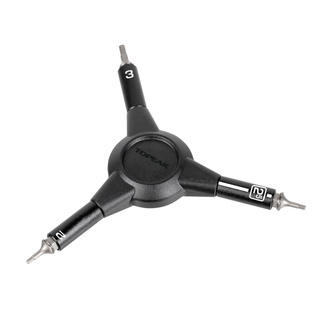 Topeak Y-Hex Speed Wrench 2/2.5/3mm Innensechskantschlüssel schwarz