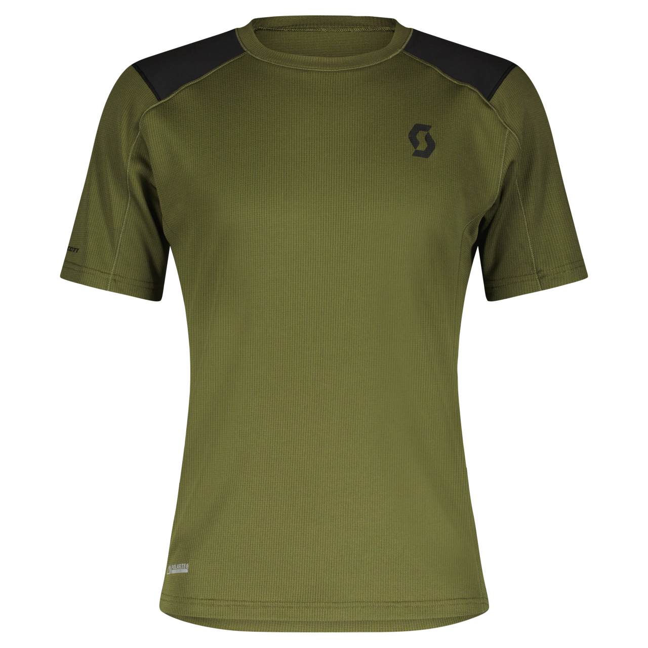 Scott Defined Tech Outdoor / Sport Shirt kurz fir grün 2025