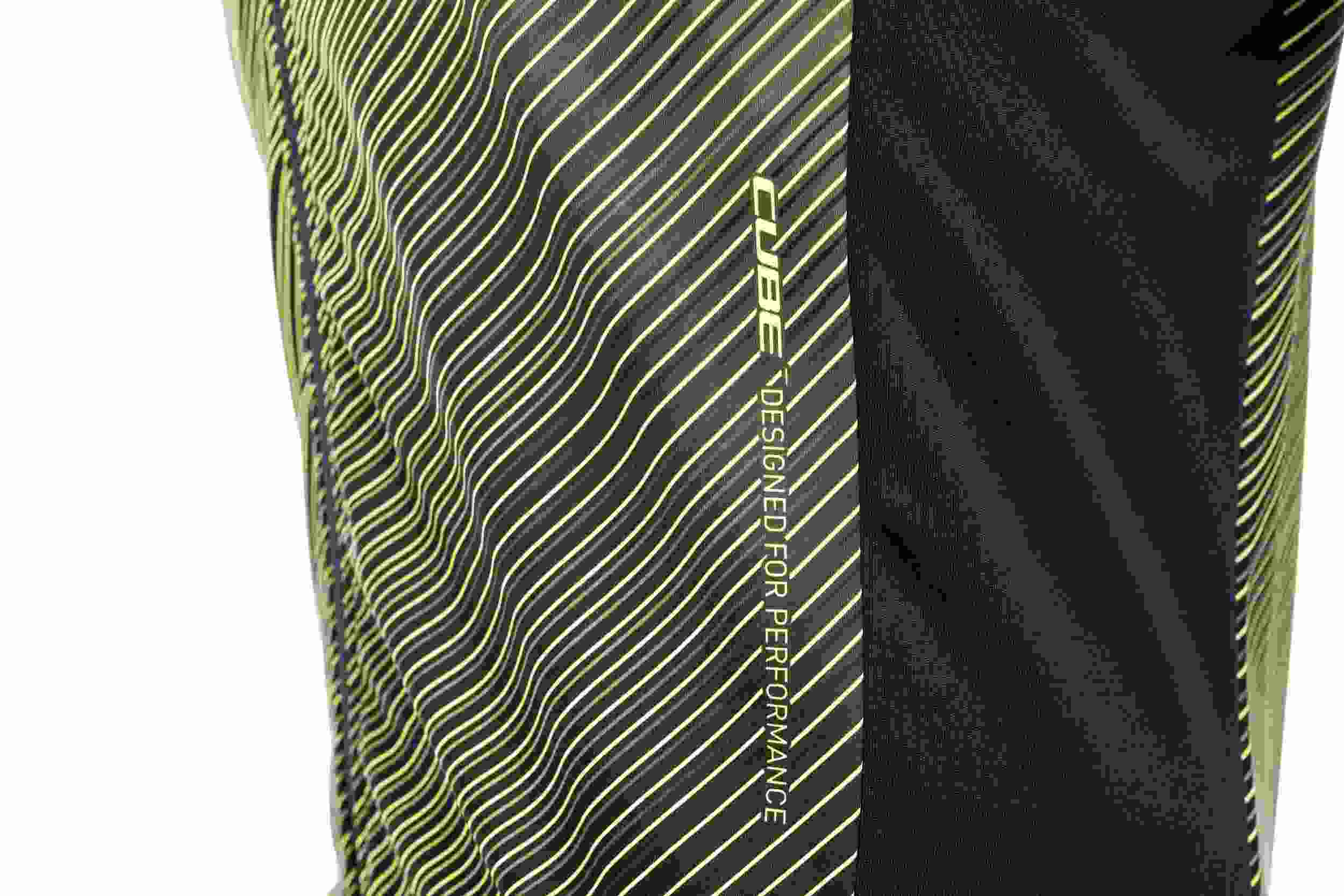 Cube Blackline Safety Softshell Fahrrad Windweste gelb / schwarz 2025