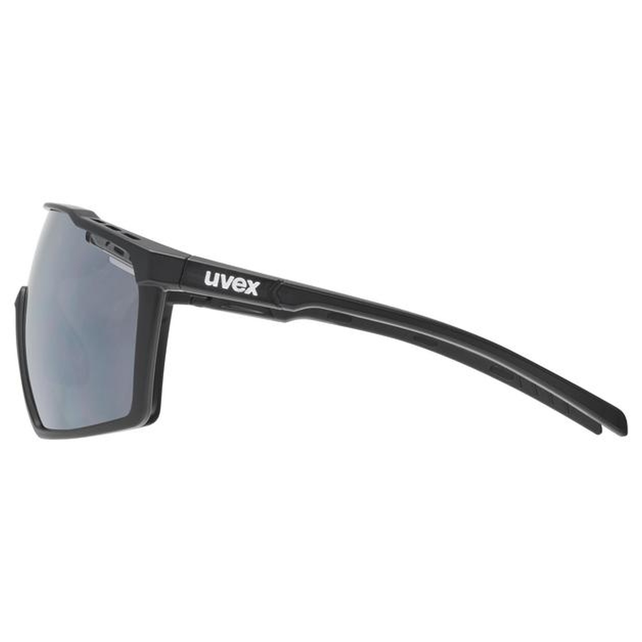 Uvex Mtn Perform Outdoor / Sport Brille matt schwarz/mirror silberfarben