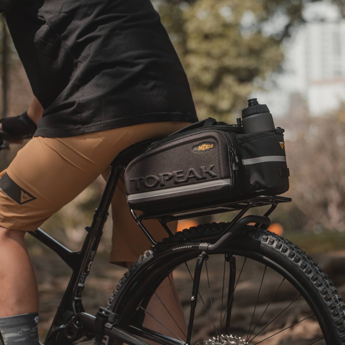 Topeak TetraRack M2 HD MTB Fahrrad Gepäckträger hinten mit MTX 2.0-QuickTrack-System schwarz