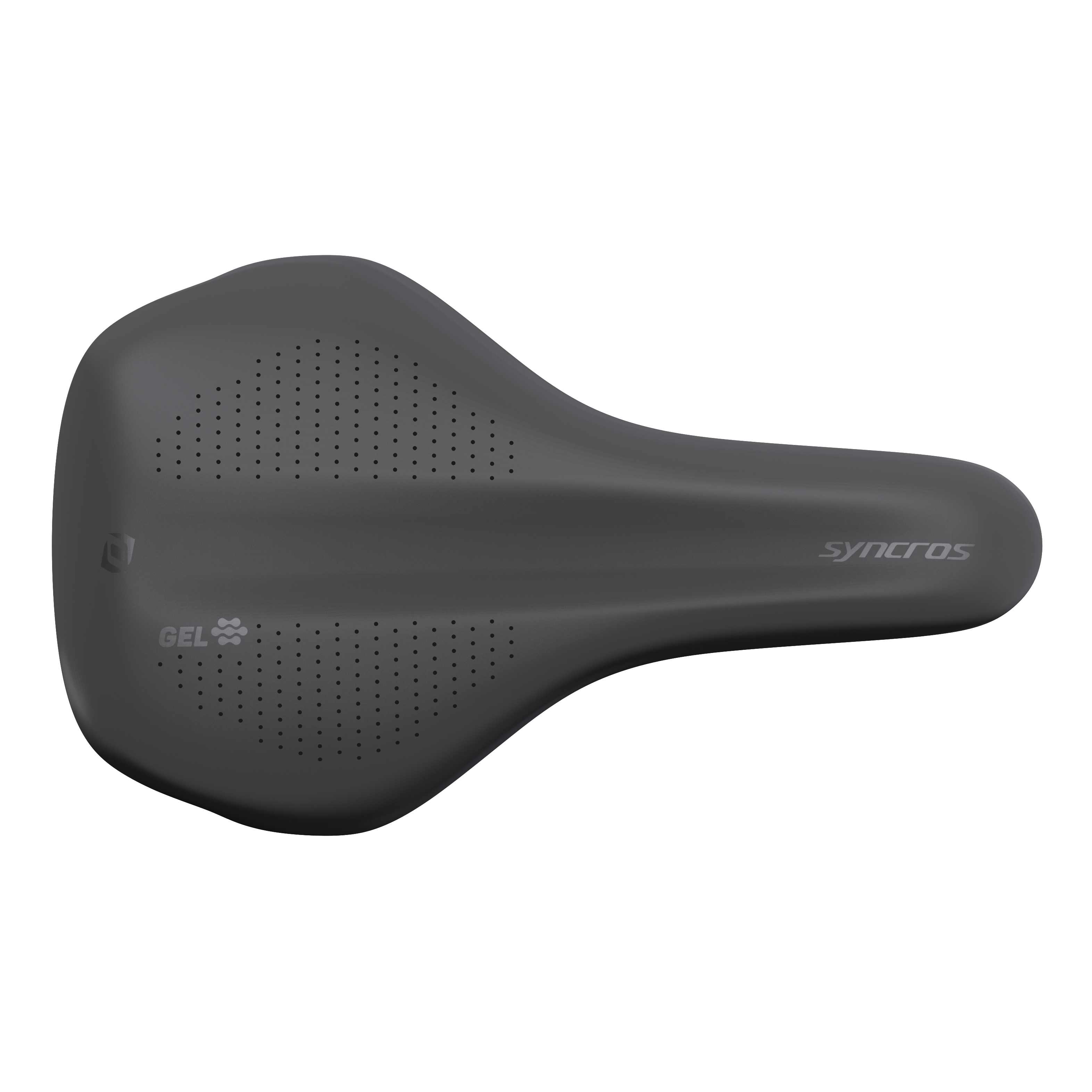 Syncros Capilano Sport Gel Pendler Fahrrad Sattel schwarz