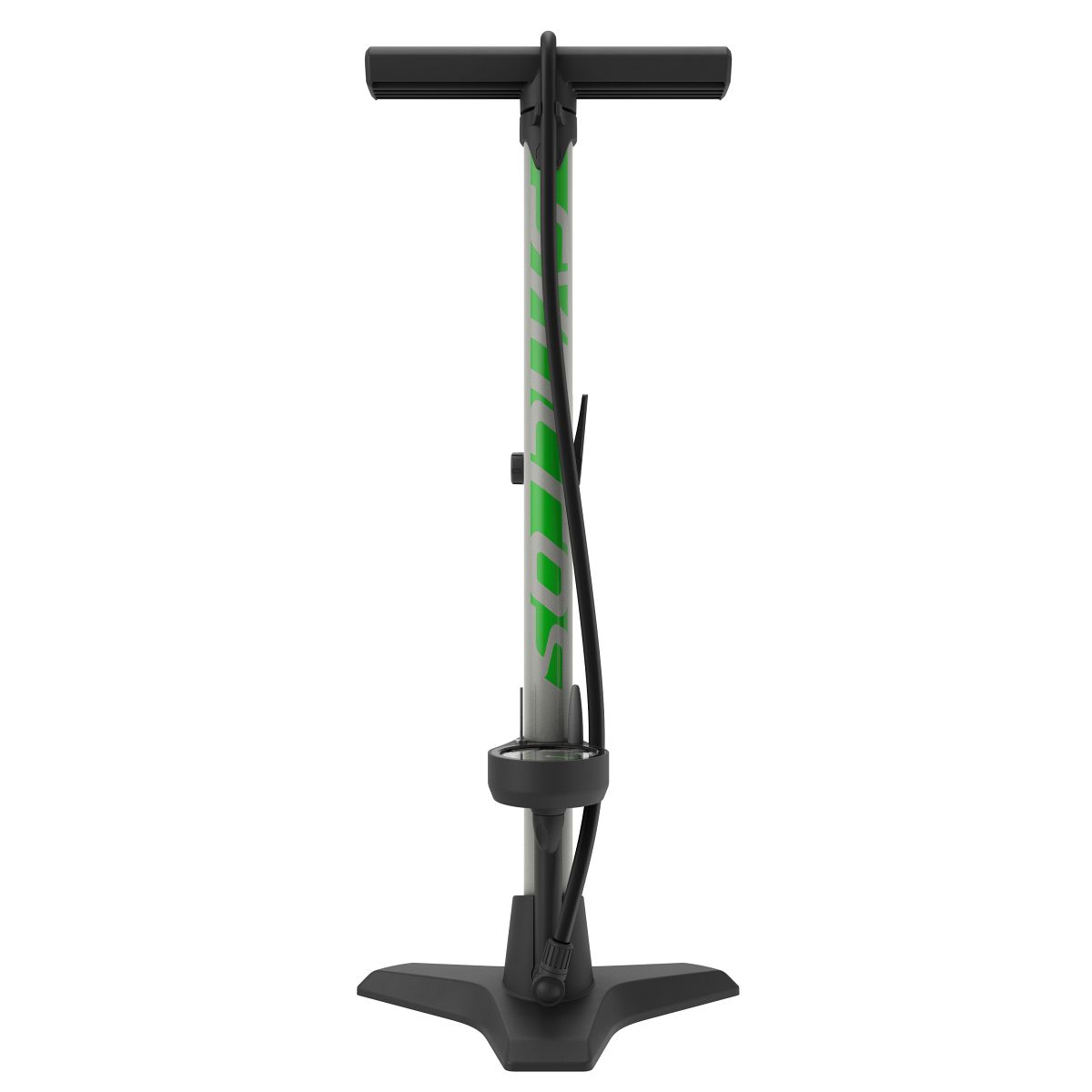 Syncros Vernon 3.0 Fahrrad Standpumpe grau/grün