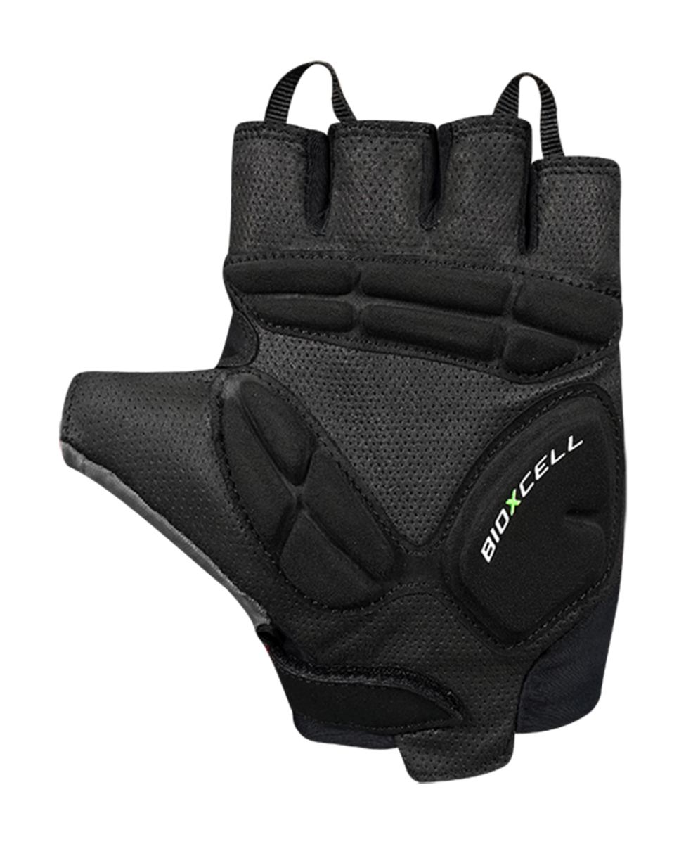 Chiba BioXCell Tan Through Fahrradhandschuhe kurz grau/schwarz 2027