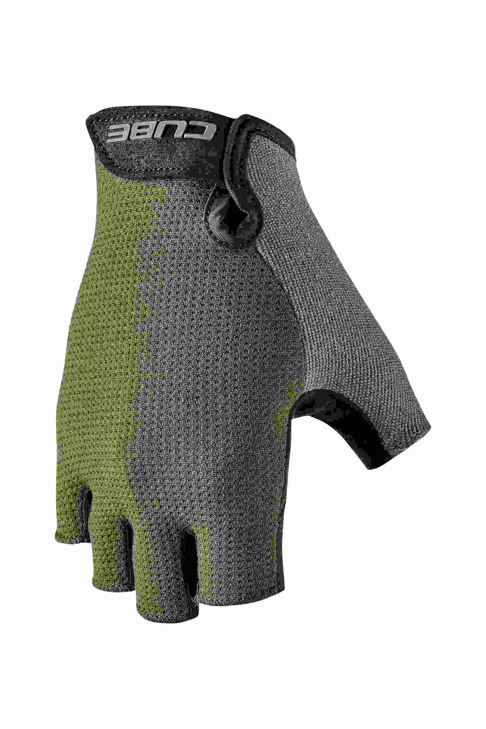 Cube Cmpt Comfort Fahrrad Handschuhe kurz grün/grau 2027