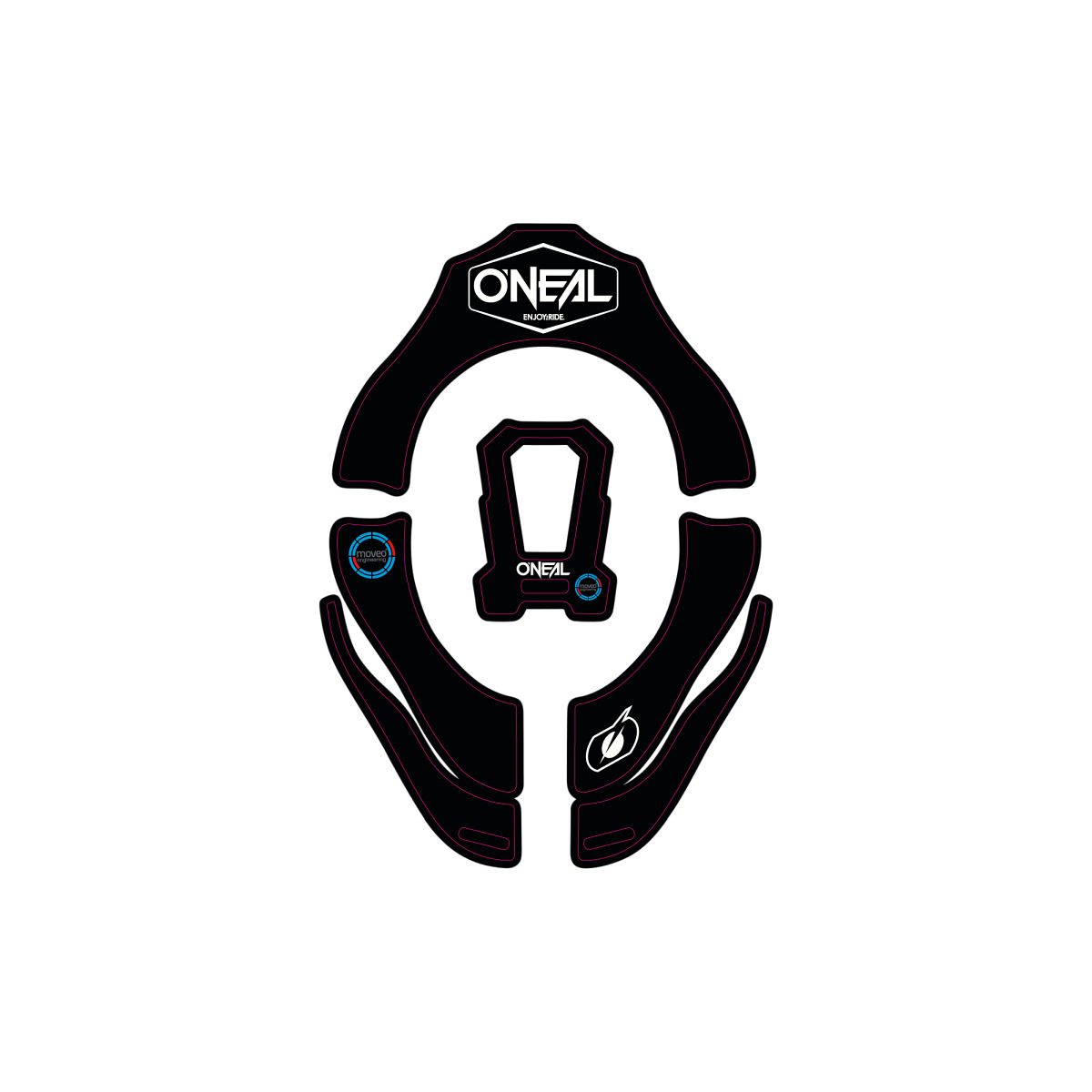 O'neal Tron Neckbrace Solid Nackenschutz schwarz 2027 Oneal