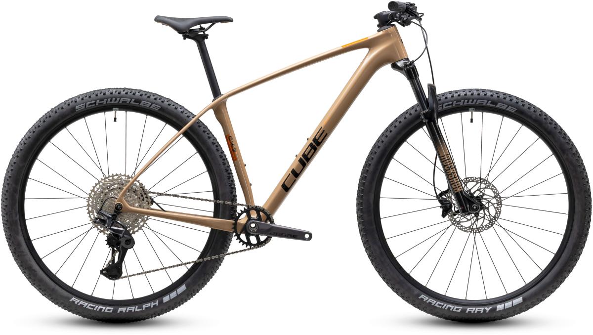 Cube Reaction C:62 ONE 27.5'' / 29'' Carbon MTB Fahrrad cappuccino/black 2027