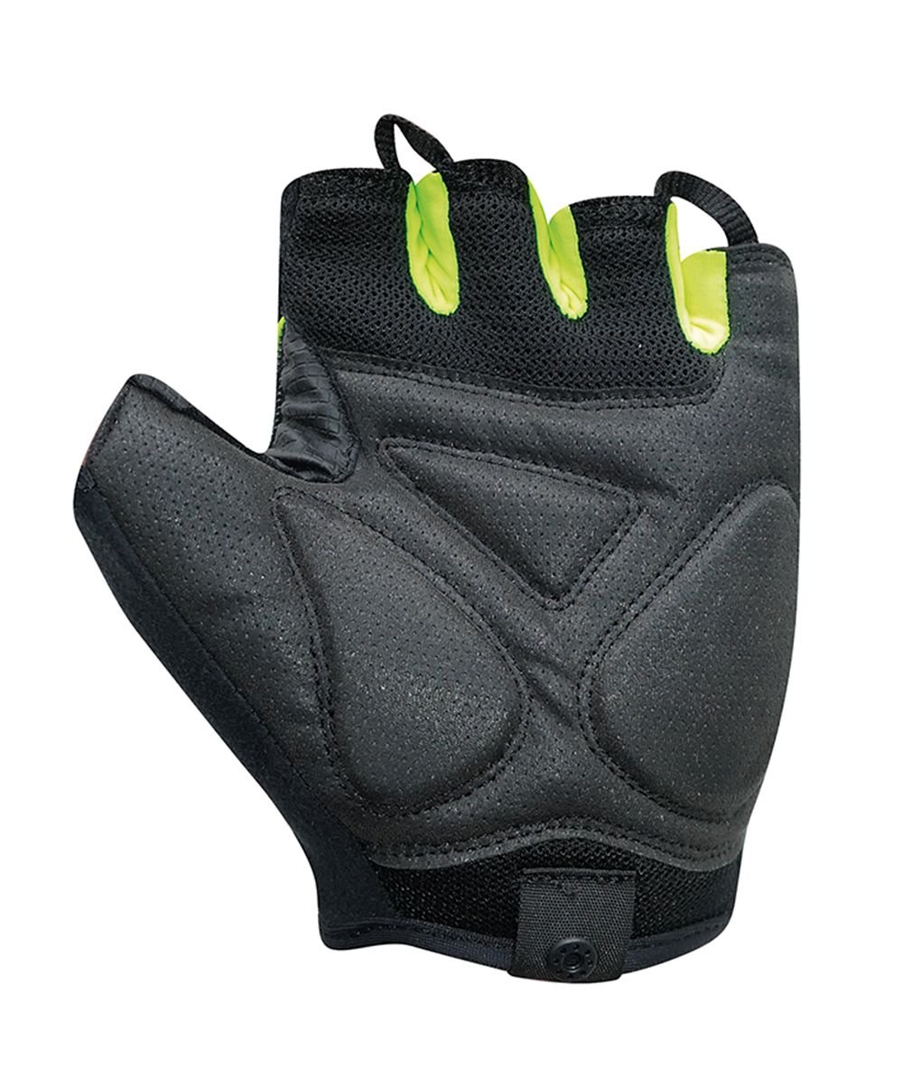 Chiba Jet Stream Fahrrad Handschuhe kurz schwarz/gelb 2027