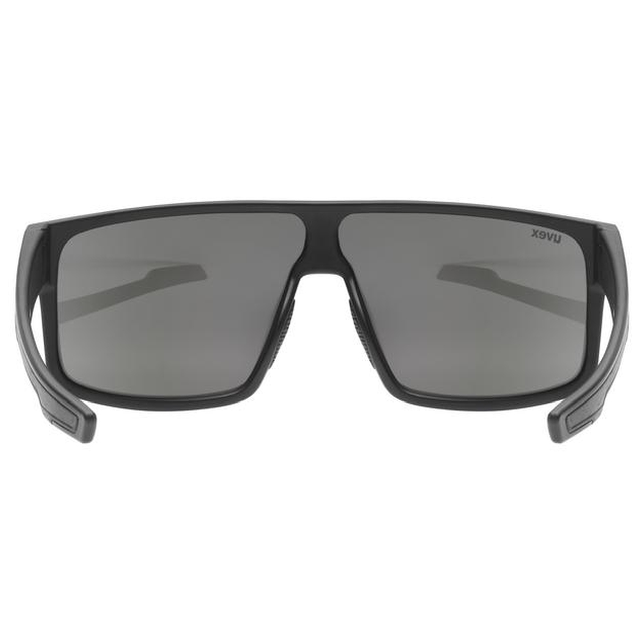 Uvex LGL 51 Sport / Freizeit Brille matt schwarz/mirror silberfarben