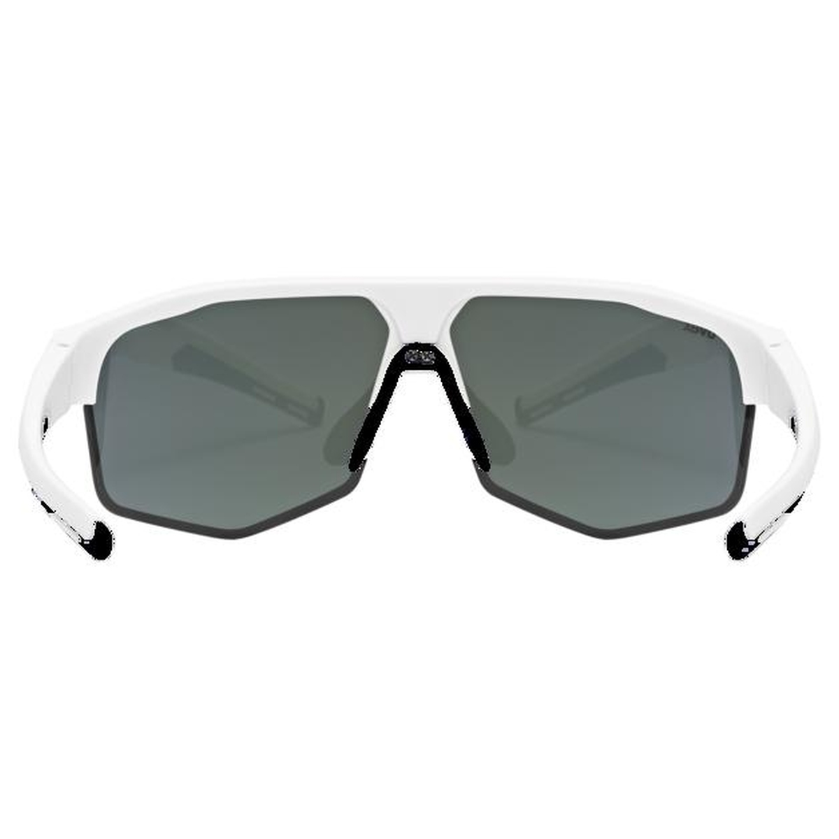 Uvex Axos Fahrrad / Sport Wechselscheiben Brille matt weiß/mirror lila