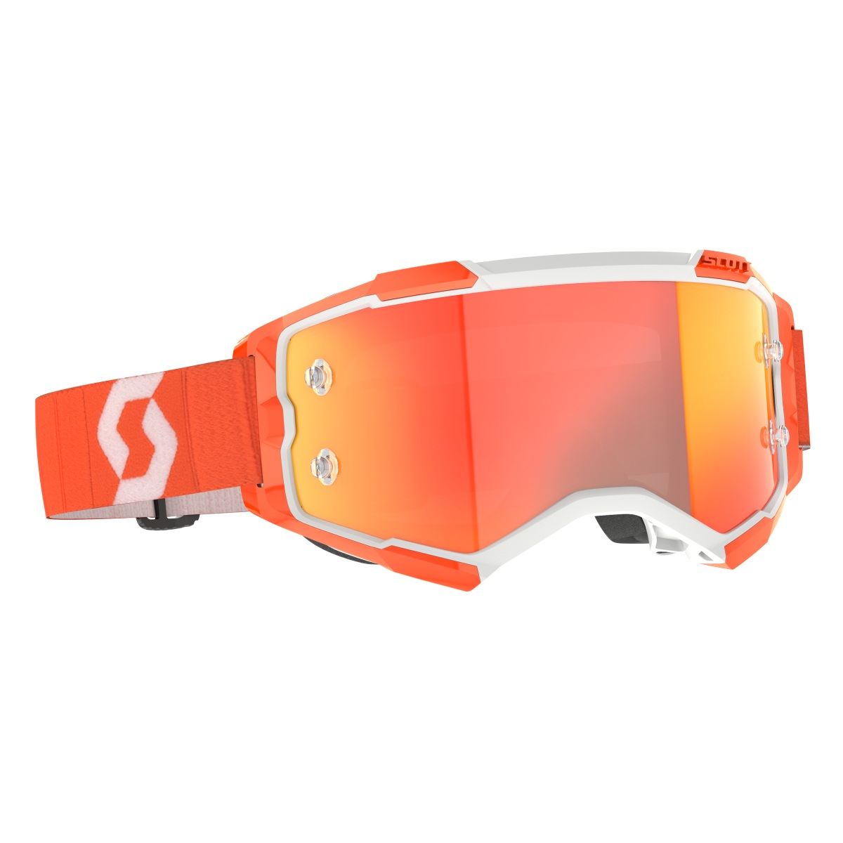 Scott Fury MX Goggle Cross/MTB Brille orange/orange chrom works