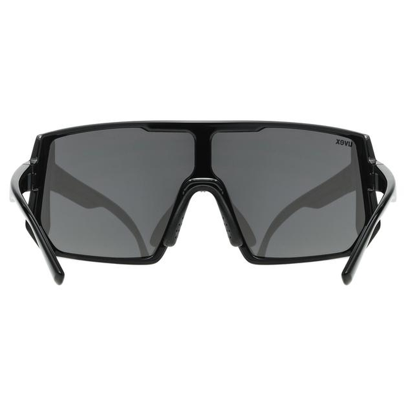 Uvex Sportstyle 235 Sport / Freizeit Brille matt schwarz/mirror silberfarben