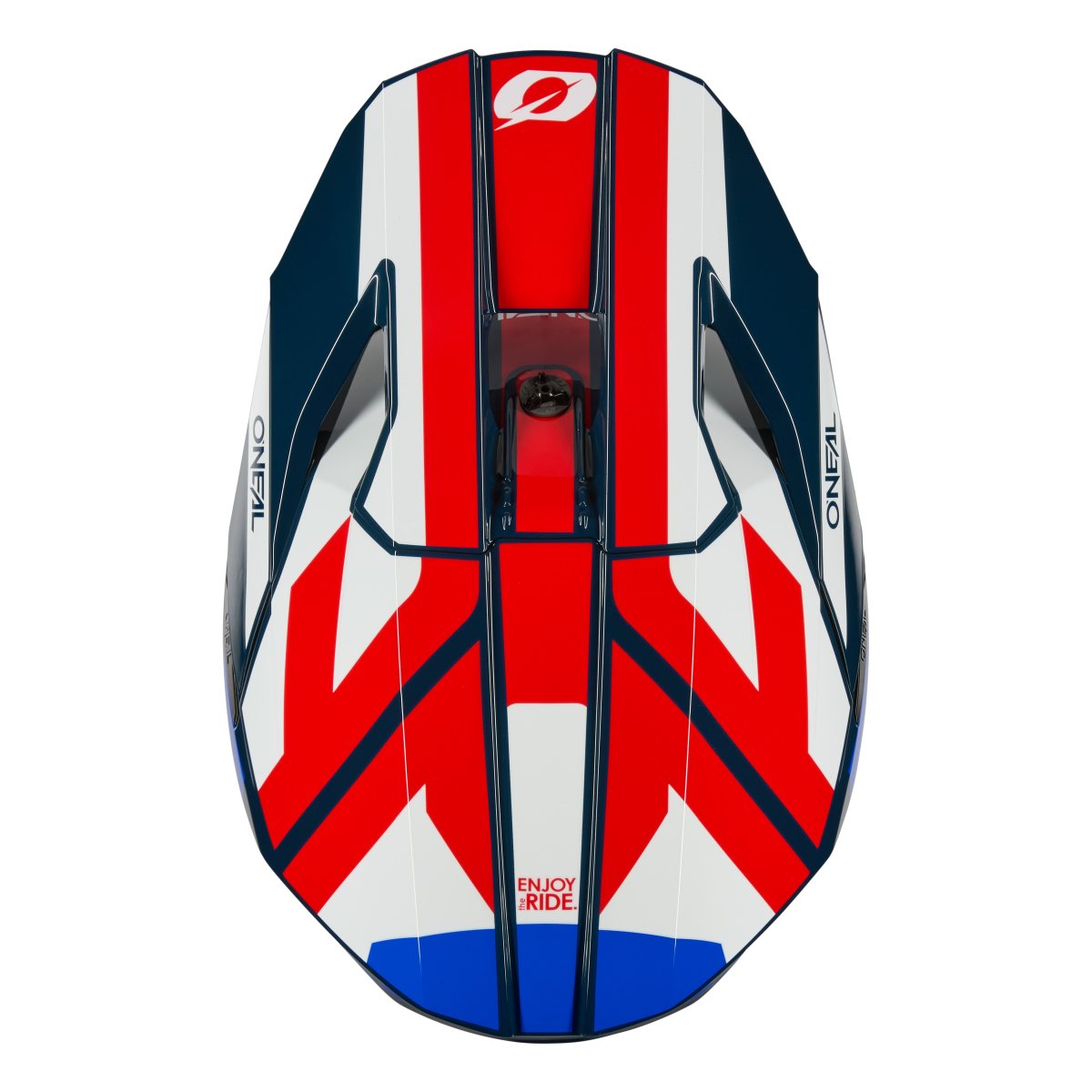 ONeal 3SRS Ride Motocross Enduro MTB Helm blau/weiß/rot 2027
