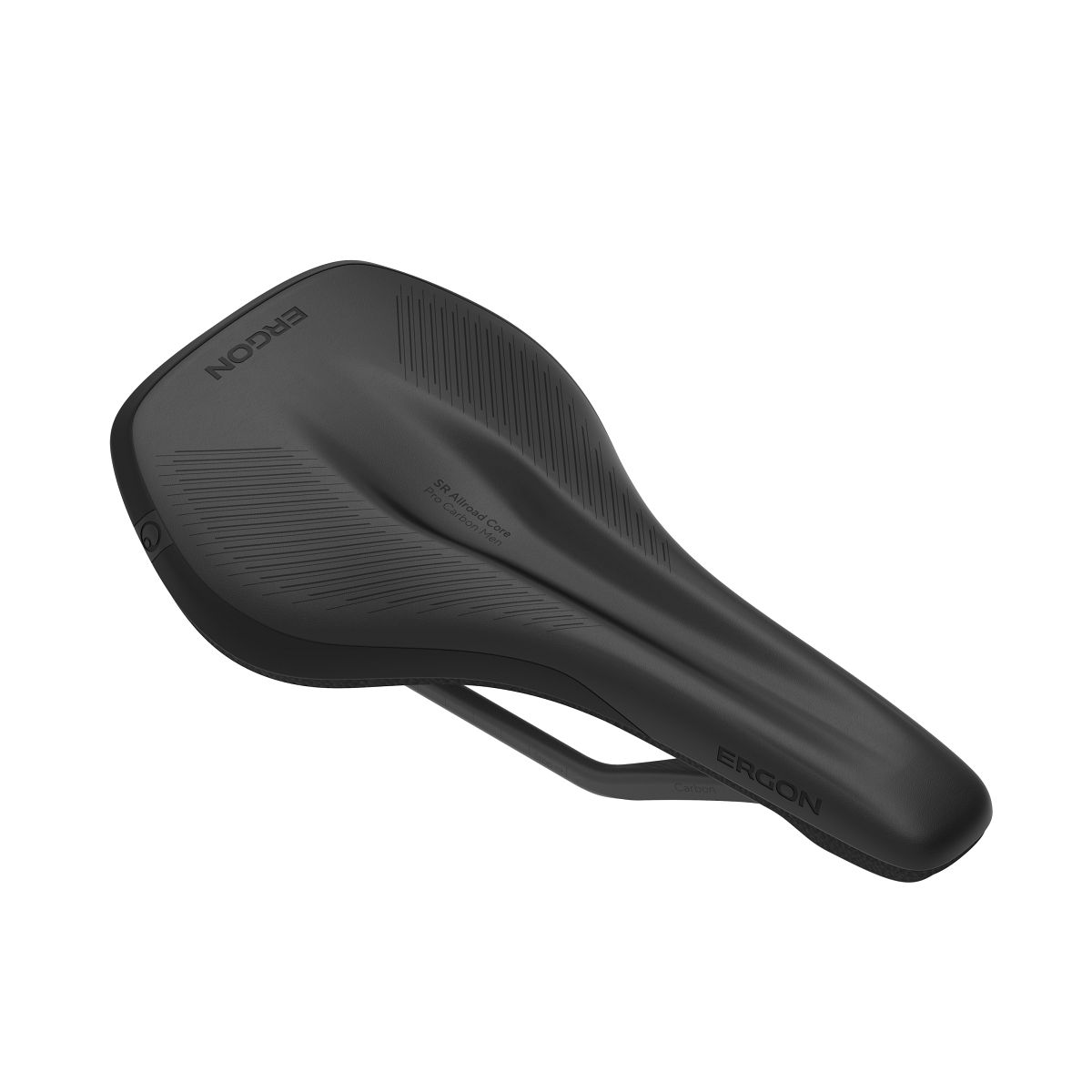 Ergon SR Allroad Core Pro Carbon ergonomischer Rennrad Fahrrad Sattel schwarz