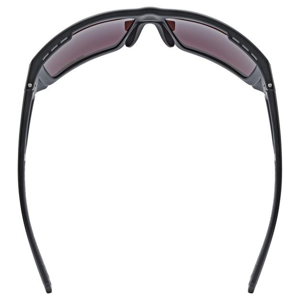 Uvex Mtn Venture CV Outdoor / Bergsport Brille matt schwarz/mirror silberfarben