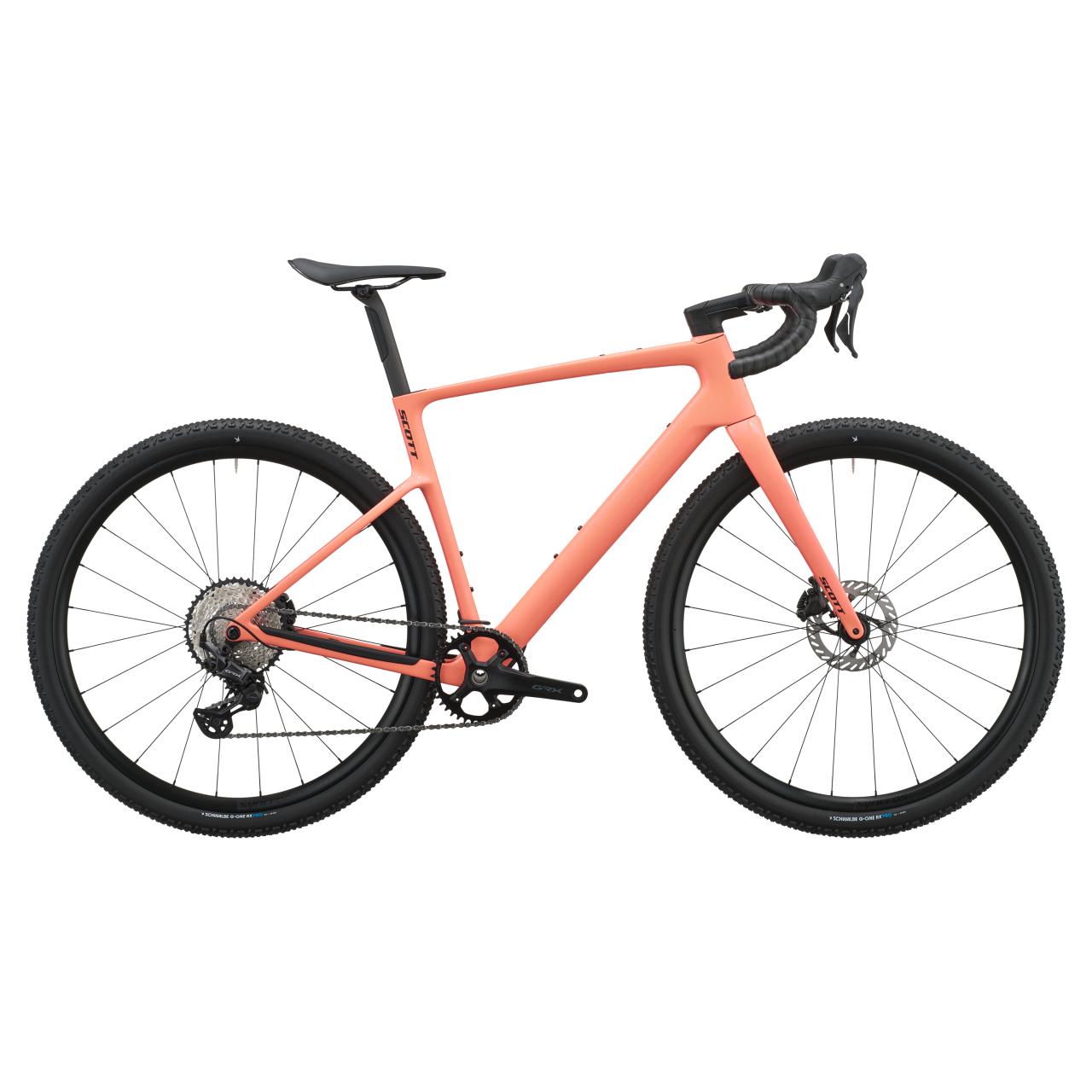 Scott Addict Gravel 40 Carbon Fahrrad peach pink 2027