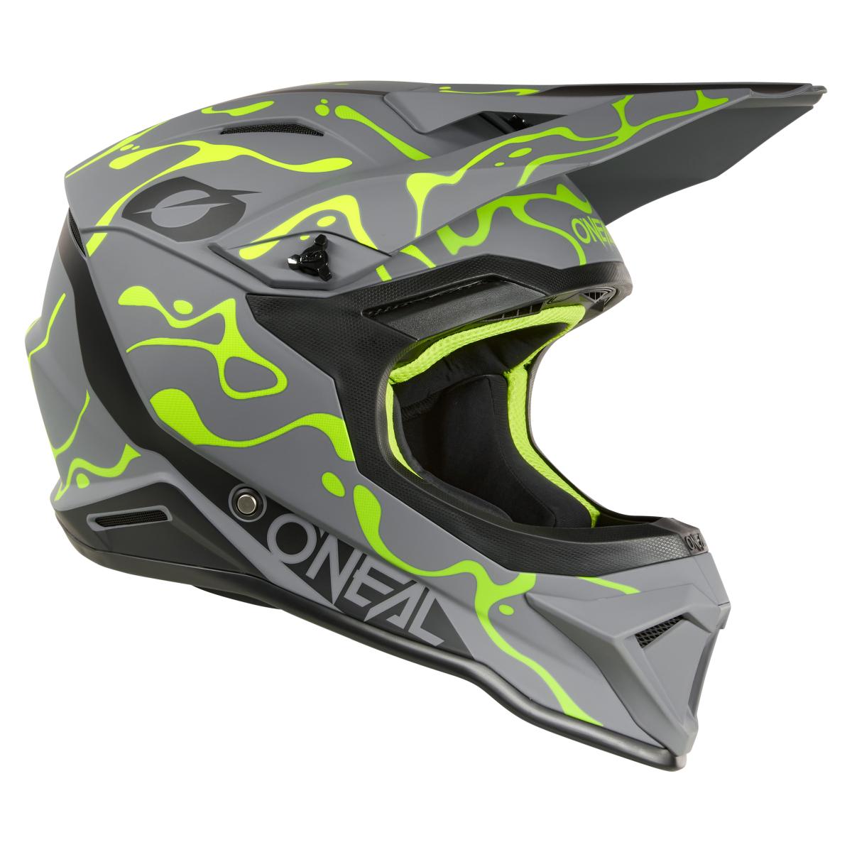 ONeal 1SRS Splash Motocross Enduro MTB Helm grau/gelb 2027