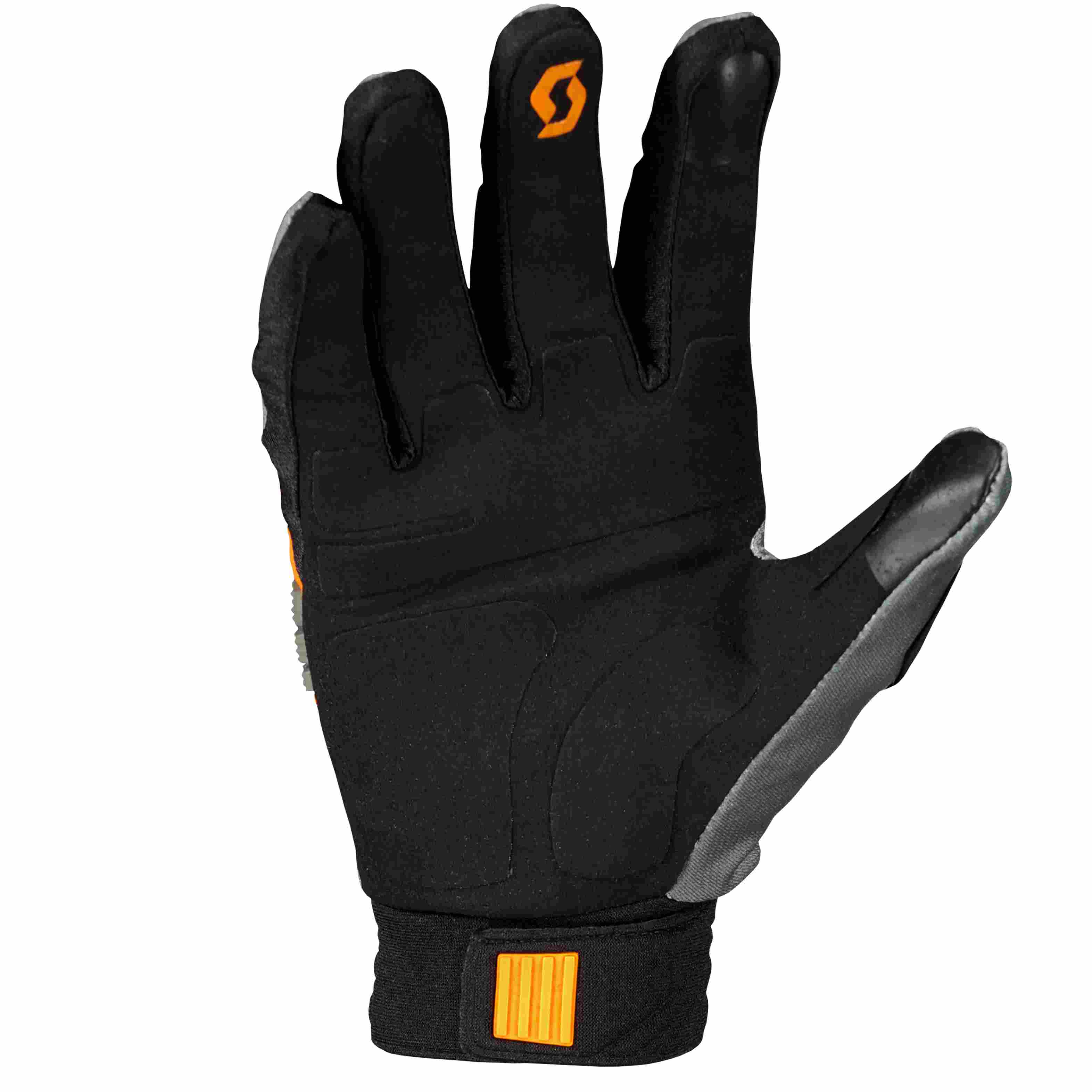 Scott X-Plore MX Motocross / DH Fahrrad Handschuhe grau/orange 2025